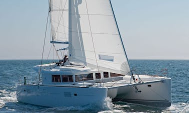 Catamaran de croisière Lagoon 450F à Lefkada, en Grèce !