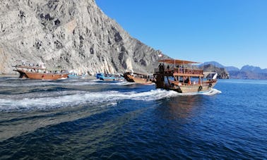 Full Day Dhow Cruise into Musandam fjords