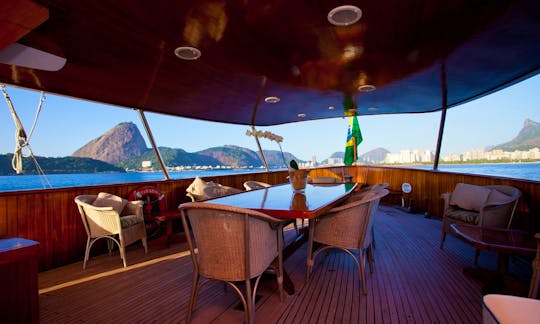 105´ Wonderful Classic Motor Yacht Charter in Rio de Janeiro, Brazil