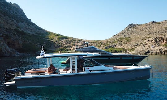 Private Cruises in Chania onboard Axopar 37 TT Power Yacht with Captain and Crew