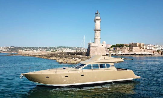 Lady Roula Dufin 57 motor yacht in Chania