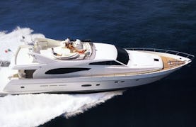 Charter Luxury Ferreti Power Mega Yacht in Eilat, Israel