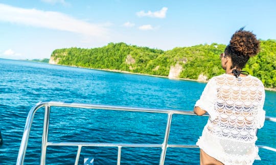3-Hours Private Catamaran Sunset Cruise From St. Lucia