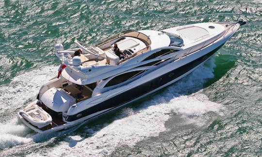 Beautiful Sunseeker 64 Luxury Yacht for Charter in Dubai