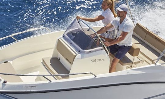 Book the Quicksilver 505 Center Console in Trogir, Split-Dalmatia County