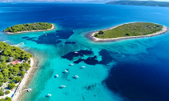 Blue Lagoon & Trogir, 3 islands half day Morning tour from Split, Croatia