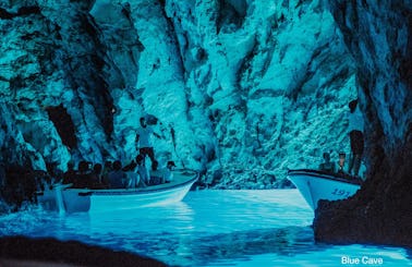 Blue cave & Hvar, 5 islands PRIVATE tour up to 12 persons from Split, Croatia