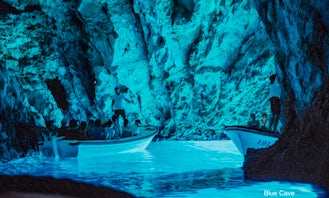Blue cave & Hvar, 5 islands PRIVATE tour from 9-12 persons from Trogir, Croatia