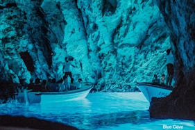 Blue cave, Mamma Mia and Hvar, 5 islands PRIVATE tour from Trogir, Croatia