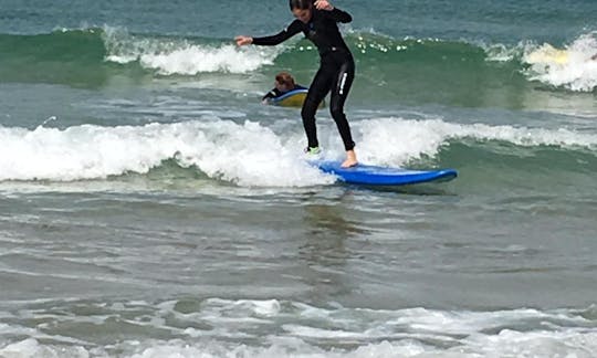 Learning To Surf‎ in Sdot Yam, Israel