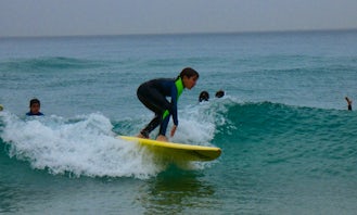 Learning To Surf‎ in Sdot Yam, Israel