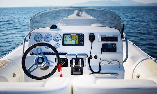 Reserve the 28' Scorpion Center Console in Vathi, Greece