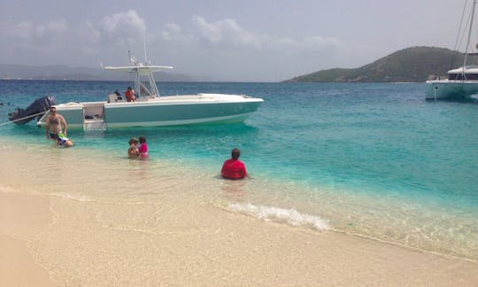 Charter the 32ft Intrepid Center Console in Cruz Bay, St. John