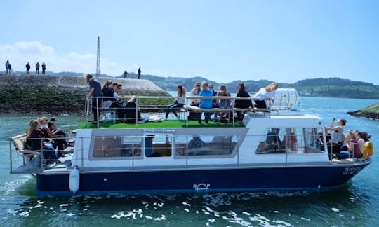 "Tejo Azul" Party Boat Rental in Lisbon, Portugal