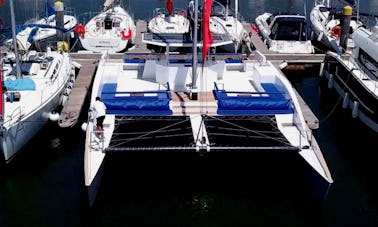 Catamarã “Vertigo Blue” Open - Aluguel de catamarãs de cruzeiro 50 em Lisboa, Portugal