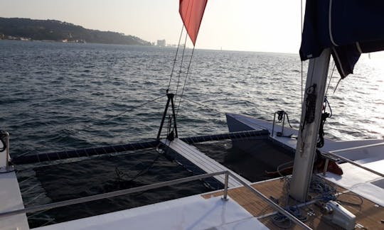 Catamaran Open «Vertigo Blue» - Alquiler de 50 catamarán de crucero en Lisboa, Portugal