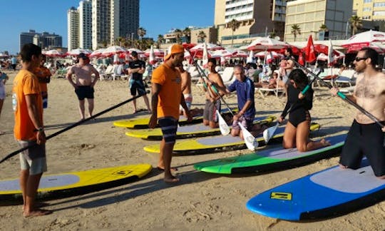 Sup Paddle Lesson in Tel Aviv-Yafo, Israel
