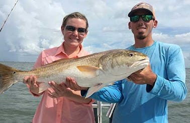 2.5 Hours Jetty/Bay Fishing Trip for up to 6 People in Galveston, Texas!