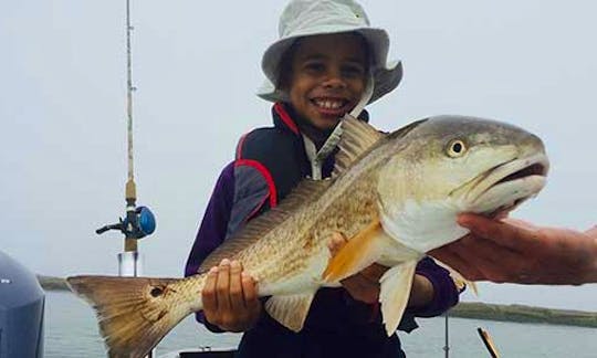 2.5 Hours Jetty/Bay Fishing Trip for up to 6 People in Galveston, Texas!