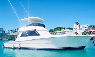 52' Power Mega Yacht Rental in Puerto Plata Province, Dominican Republic