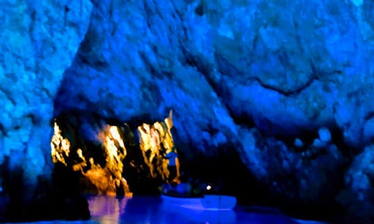 Blue Cave interior
