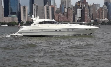 Location de yacht privé sur un yacht sexy de 60 pieds à New York ou Jersey City, NJ