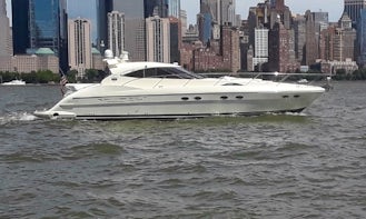 Private Yacht Charter on 60ft Ship In NYC or Jersey City, NJ