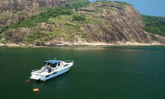 29' Sparkle Carbrasmar Motor Yacht Rental in Rio de Janeiro, Brazil