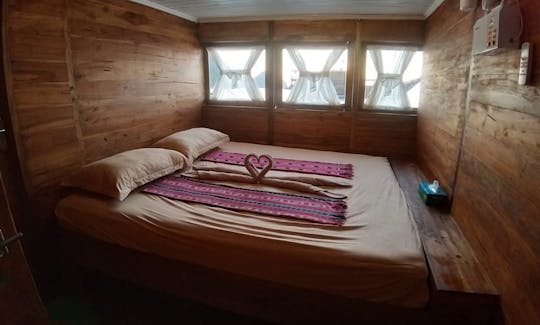 Main Room, 
Single Queen Size Bed