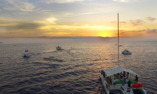 All-Inclusive Sunset Cruise for Up to 45 Guests in Cabo San Lucas