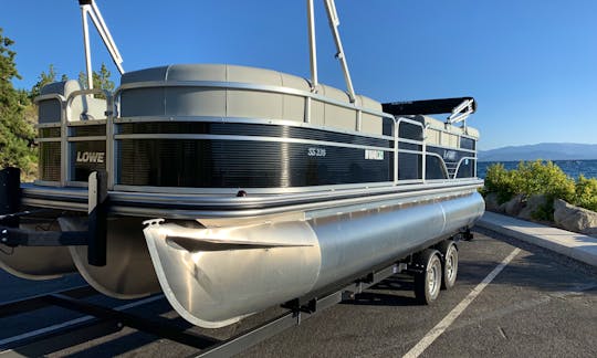 2019 23' 150 HP Tritoon Boat For Rent  /  South Lake Tahoe
