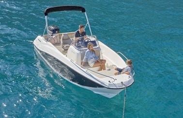 Rent Quicksilver 555 Open Powerboat to tour the beautiful islands of Croatia!