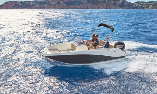 Rent Quicksilver 555 Open Powerboat to tour the beautiful islands of Croatia!