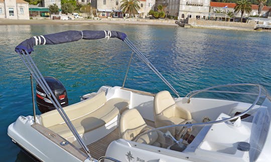 Hire Jeanneau Cap Camarat 755 WA Powerboat in Dubrovnik and cruise the Adriatic sea!