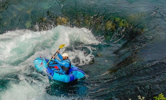 Excursion guidée d'une journée en packrafting sur la rivière Zrmanja