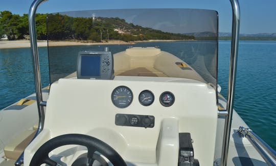 Barracuda 530 RIB with 100 Hp Outboard in Betina, Sibenik-Knin County.