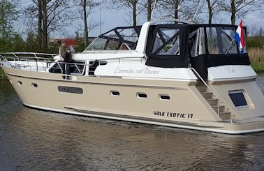 Van der Valk Exotic 17 Motor Yacht Charter from Flevostrand
