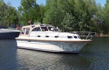 Hire Almeria 850 Motor Yacht with Lockable Sleeping Cabin from Flevostrand