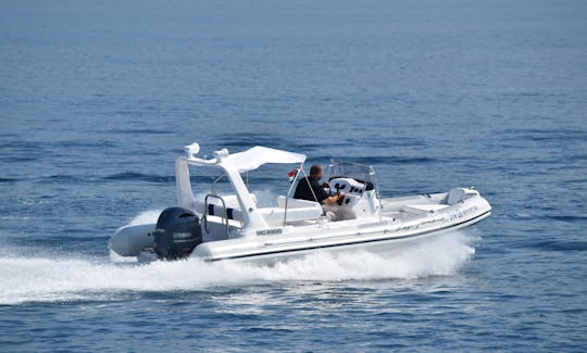 RIB Sportis MC-6800 + Yamaha 200 HP en alquiler en Selce