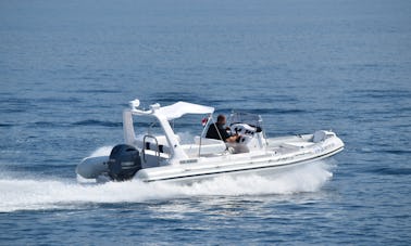 RIB Sportis MC-6800 + Yamaha 200 Hp para alugar em Selce