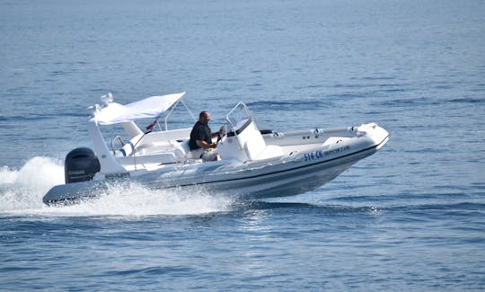 RIB Sportis MC-6800 + Yamaha 200 Hp for Rent in Selce