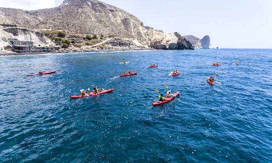 Santorini : Kayak / SUP on the South Coast of Santorini!