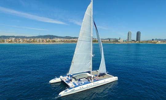 Large Catamaran for 80 People in Barcelona, Spain