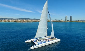 Large Catamaran for 80 People in Barcelona, Spain