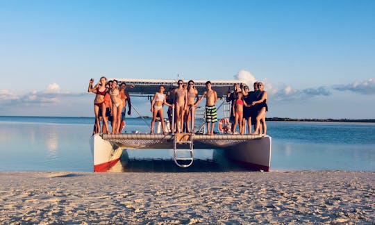 Explore the Treasures of Turks & Caicos  with 30' Catamaran