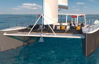Luxury Sailing Catamaran for Party in Ibiza!
