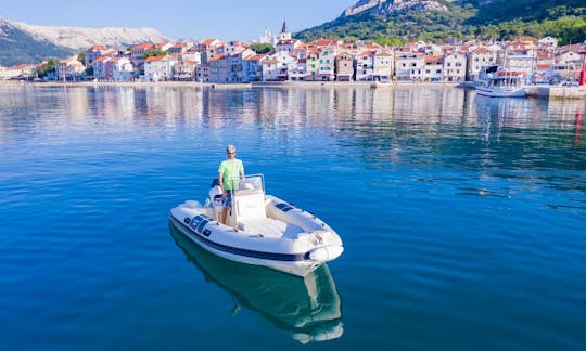 Flyer 5000 RIB Rental in Baska, Krk