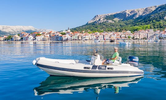 Flyer 5000 RIB Rental in Baska, Krk