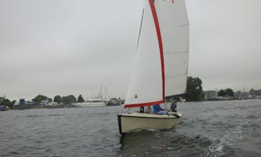 Voilier Valk de 21 minutes à Kortgene sur le Veerse Meer