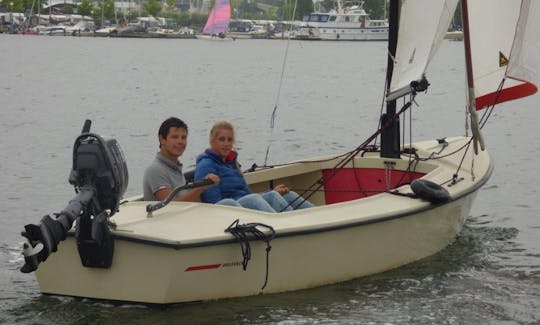 21' Valk Sailboat in Kortgene at the Veerse Meer